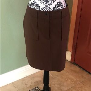 Brown skirt